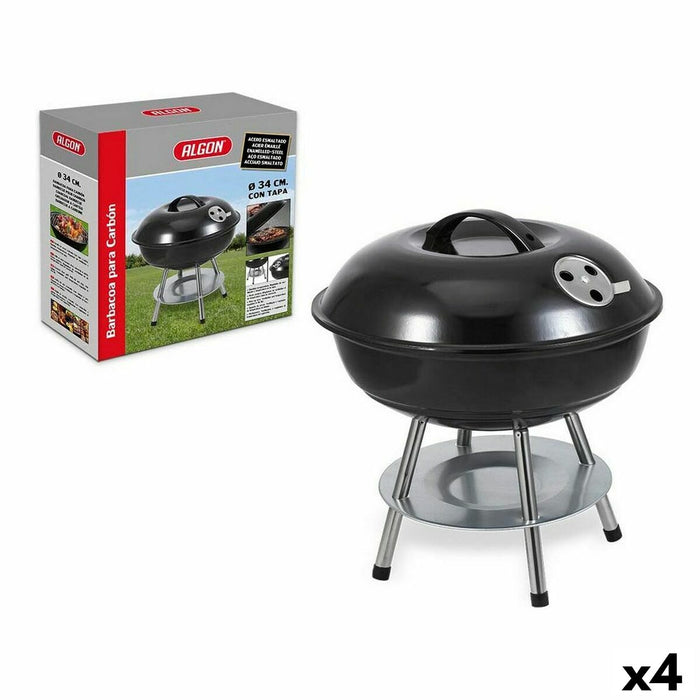 Grătare Algon Cu Capac (34 cm)