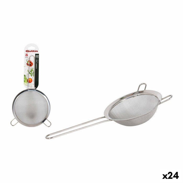 Strecurătoare din inox Quttin Oțel inoxidabil (24 Unități) (Ø 14 cm)