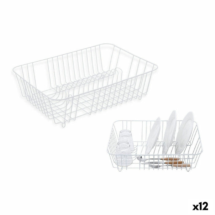 Scurgător de Vase pentru Chiuvetă Confortime 44,4 x 31,8 x 13,5 cm (12 Unități)