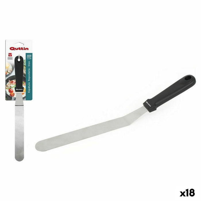 Spatulă pentru tort Quttin Alungit Cofetărie 35,5 x 3,2 cm (18 Unități)