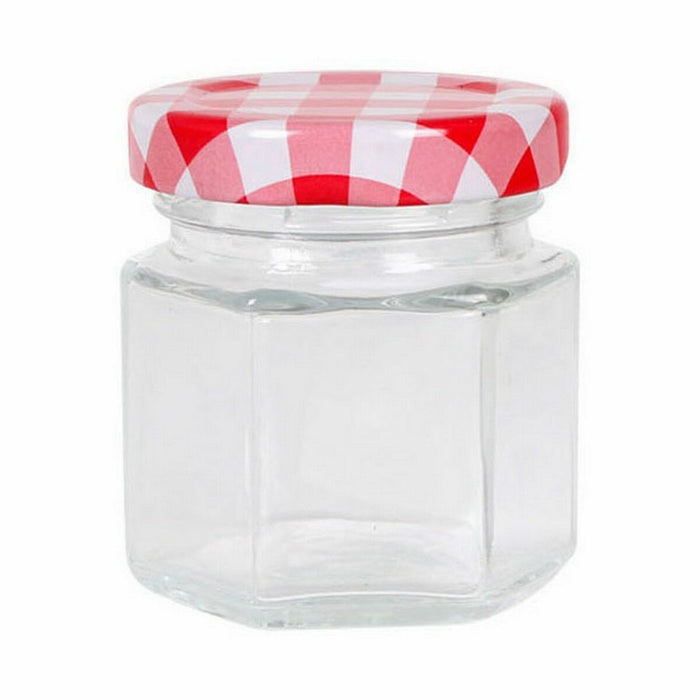 Borcan din Sticlă Transparentă Mediterraneo Sticlă 45 ml (96 Unități)