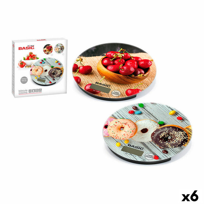cântarul de bucătărie Basic Home Digital 5 kg 18,8 x 2,2 cm (6 Unități)