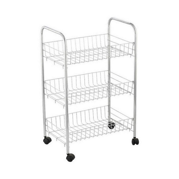 Organizator Confortime Metal Cromat (40 x 26 x 62 cm)