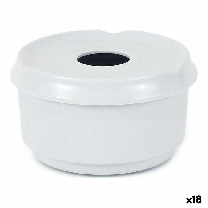 Scrumieră Privilege Alb (18 Unități) (11 cm)