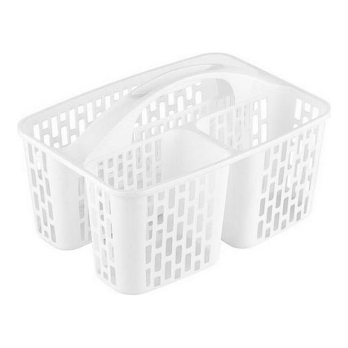 Organizator multifuncțional Confortime Alb Plastic (30,5 x 22 x 13 cm)