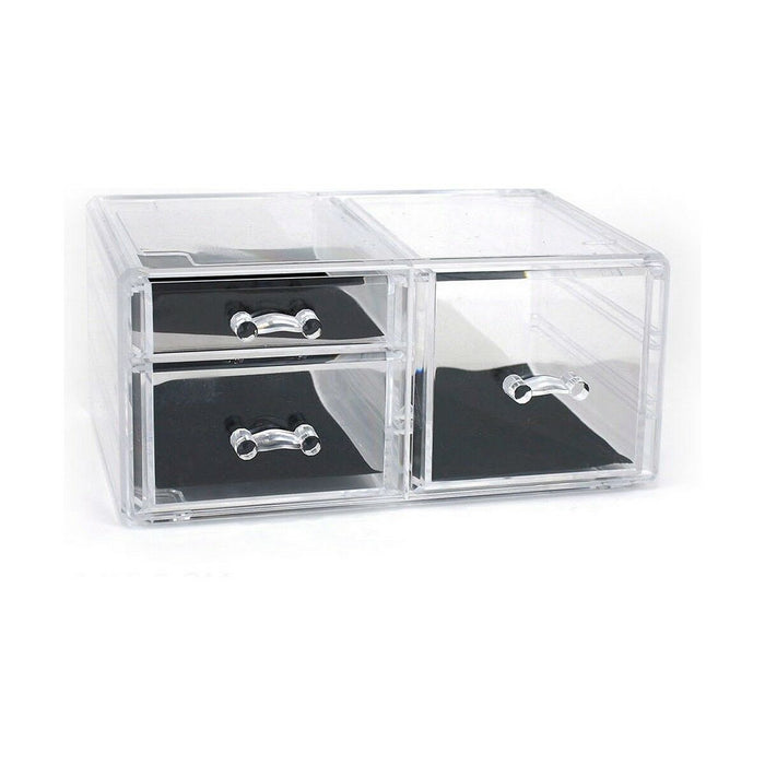 Organizator multifuncțional Confortime Plastic Transparent 23,8 x 15,3 x 10,8 cm (6 Unități)