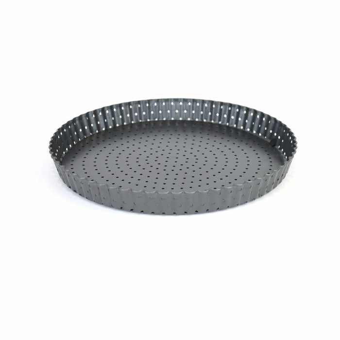 Formă de tort Quttin Găurit Demontabil 28 x 3 cm (12 Unități)