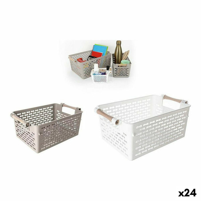 Coș Multifuncțional Confortime Lemn 26 x 18,5 x 12 cm (24 Unități)