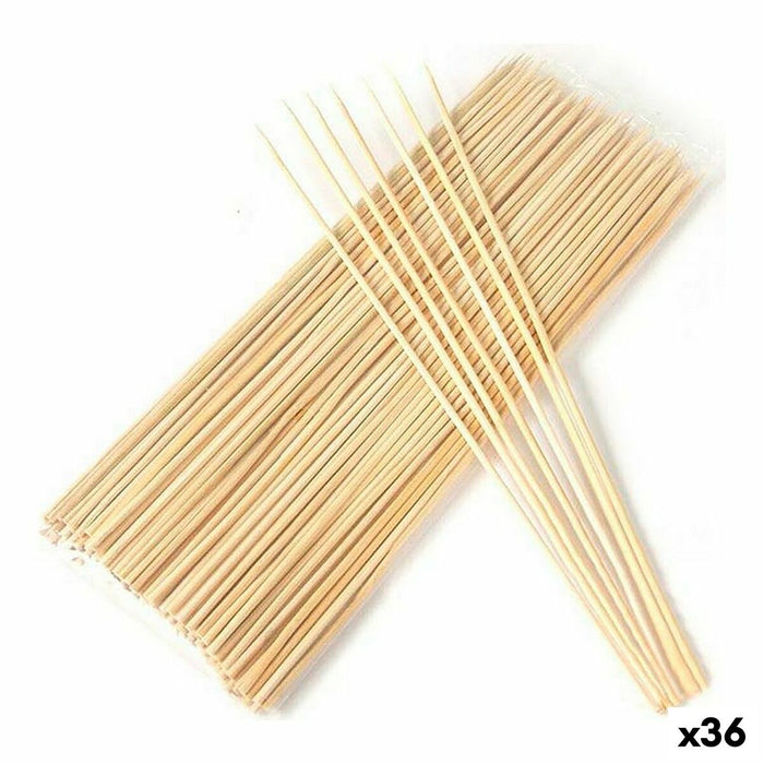 Set de frigărui pentru grătar Bambus 30 cm 4 mm (36 Unități) (50 pcs)