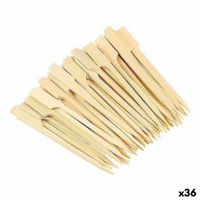Bețișoare de Bambus Wooow 40 Piese 12 cm (36 Unități)