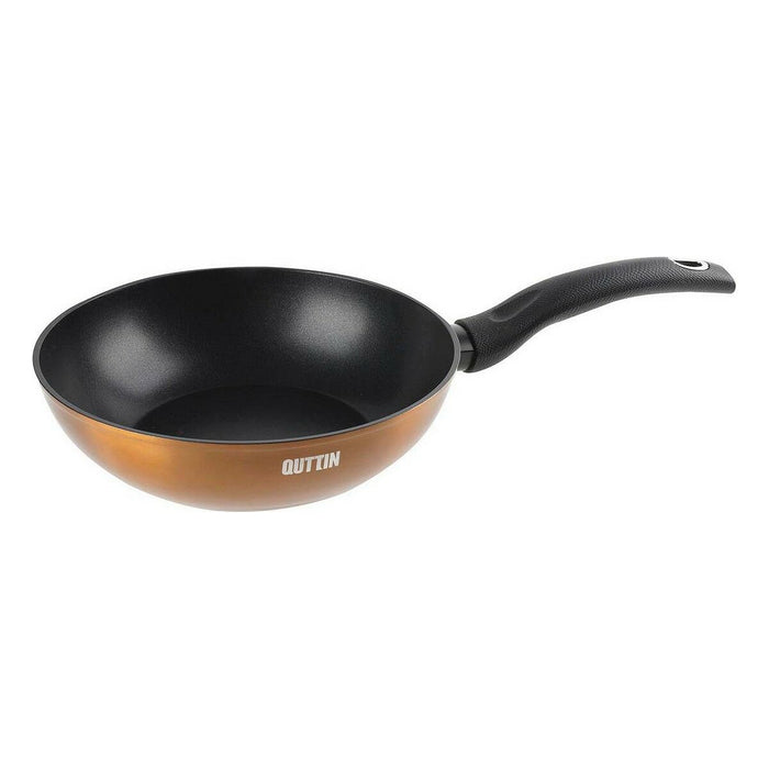 Tigaie Wok Quttin Foodie Cupru 28,5 x 8 x 48 cm (6 Unități)