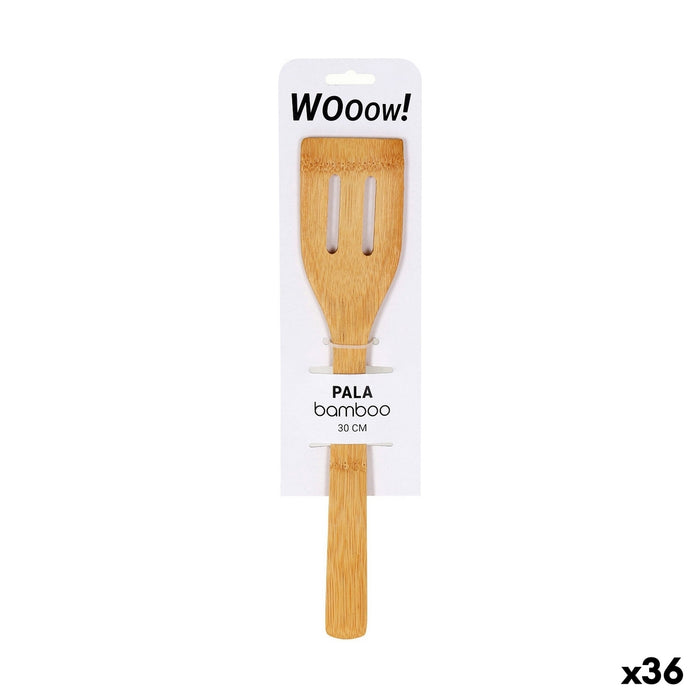 Paletă de bucătărie Drept Bambus 30 x 6,2 x 0,8 cm (36 Unități)