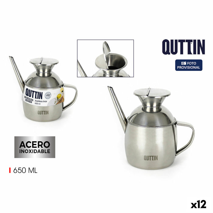 Dispenser pentru Ulei Quttin 650 ml (12 Unități)