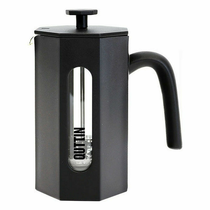 Carafă Quttin Boro Oțel inoxidabil 350 ml Sticlă borosilicată