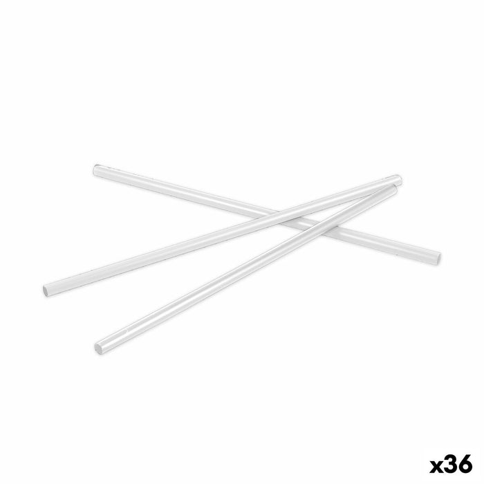 Paie reutilizabile Algon Transparent Plastic 36 Unități 22 cm 6 mm