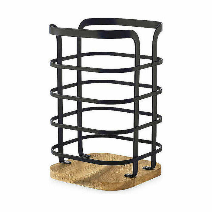 Suport pentru ustensile de bucătărie Confortime West Negru Metal 12 x 12 x 19 cm