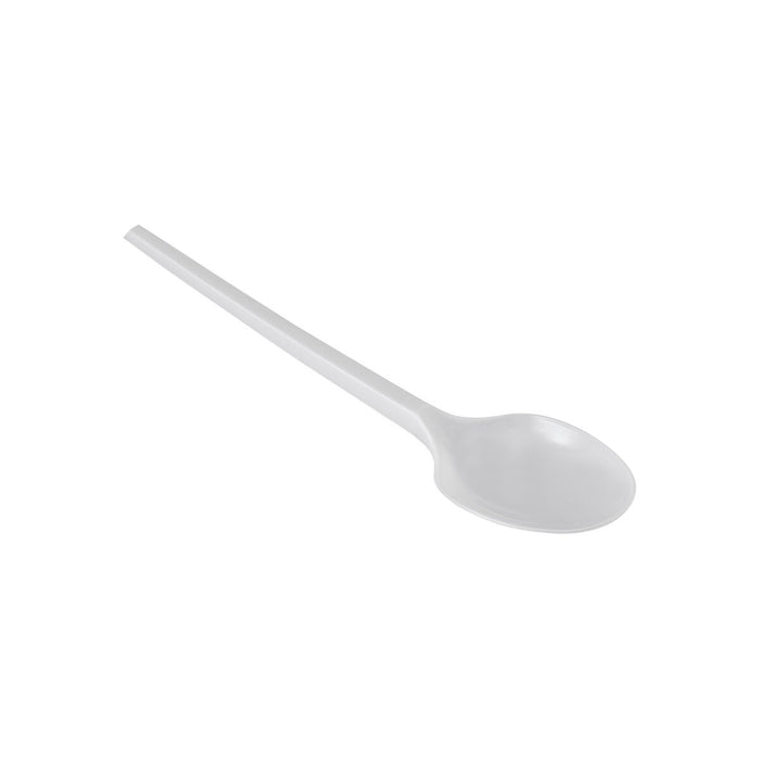 Set de Linguri Algon Alb Reutilizabil 16,5 cm 25 Unități