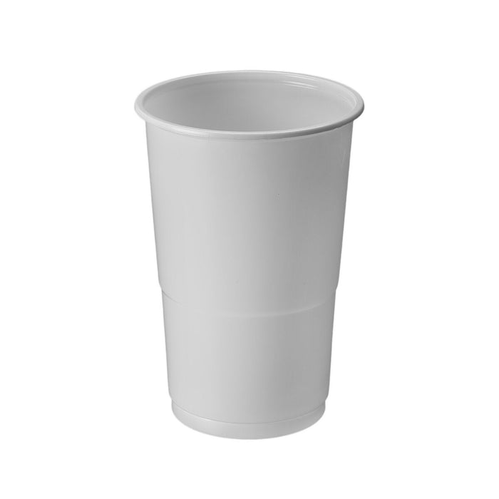 Set de pahare refolosibile Algon Alb 250 ml 50 Unități