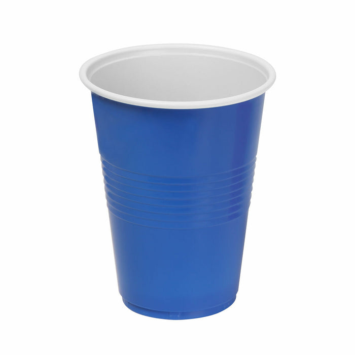 Set de pahare refolosibile Algon Albastru 48 Unități 450 ml (10 Piese)