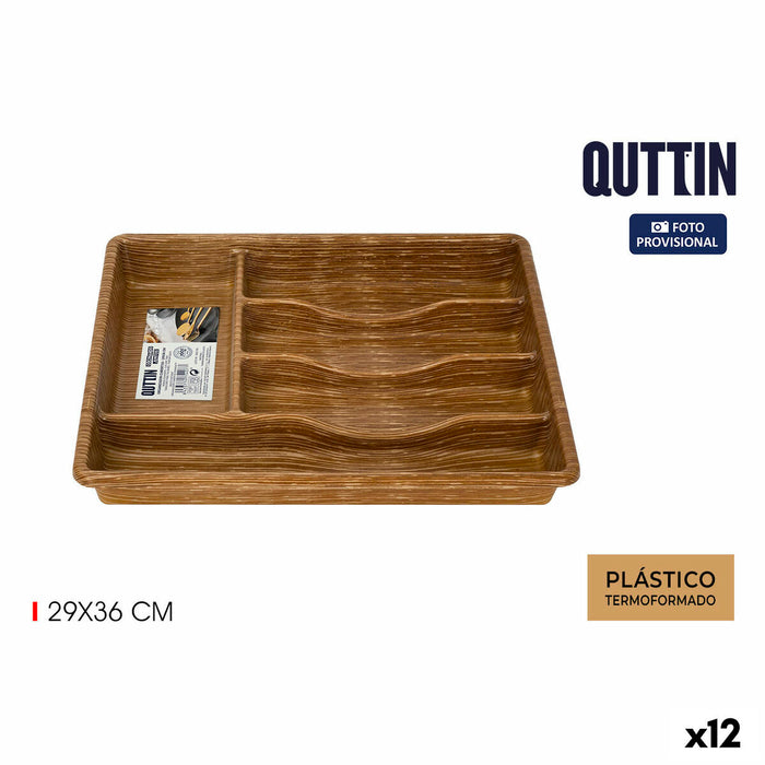 Organizator pentru tacâmuri Quttin 29 x 36 cm termoplastic (12 Unități)