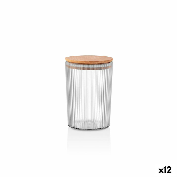 Borcan Quttin 900 ml Lemn 10,5 x 15 cm