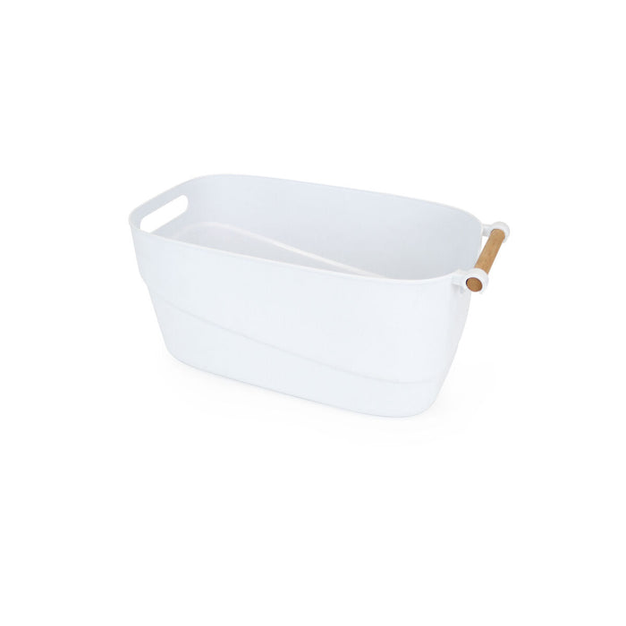 Coș Multifuncțional Confortime Alb Plastic Cu mânere 40 x 21,5 x 18 cm