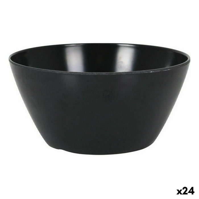 Bol pentru Aperitive La Mediterránea Melamina Antracit 14,5 x 7 cm (24 Unități)