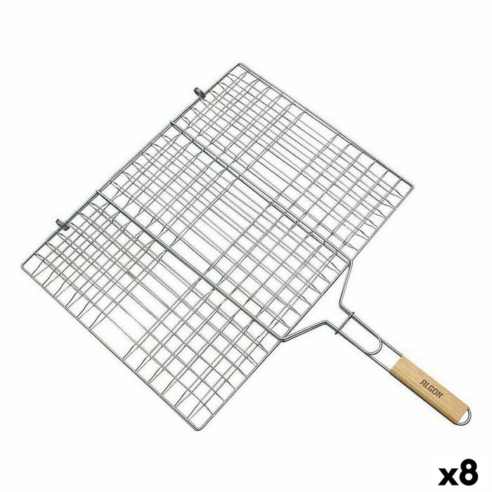 Grătar Algon Grătare 50 x 38 x 1 cm (8 Unități)
