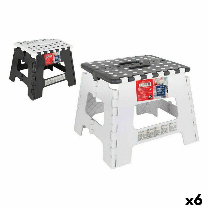 Taburete pliant Confortime Plastic 25 cm (6 Unități)