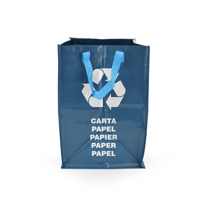 Sac de reciclare Confortime Albastru 31,5 x 44 x 32 cm Rafie