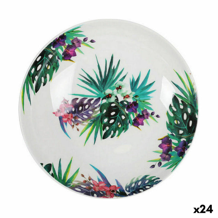 Farfurie Adâncă La Mediterránea TROPIC 21 x 5,3 cm (24 Unități)