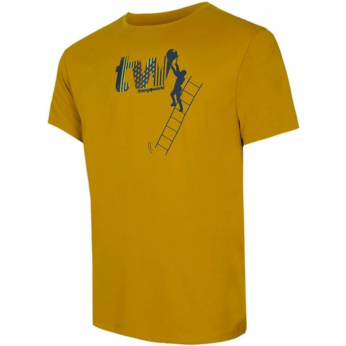 Tricou cu Mânecă Scurtă Bărbați Trangoworld Konak Galben
