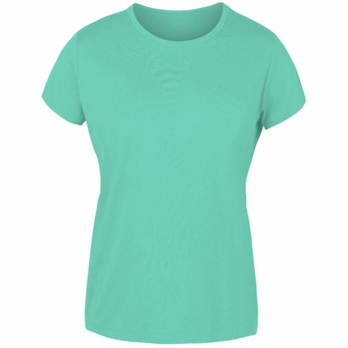 Tricou cu Mânecă Scurtă Femei Joluvi Combed Munte Acvamarin