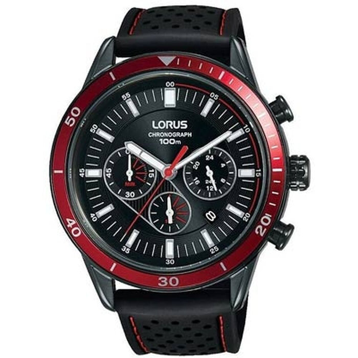 Ceas Bărbați Lorus SPORTS Negru (Ø 45 mm)