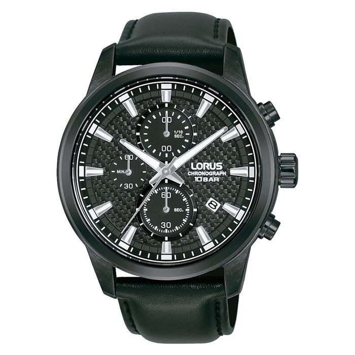 Ceas Bărbați Lorus SPORTS Negru (Ø 45 mm)