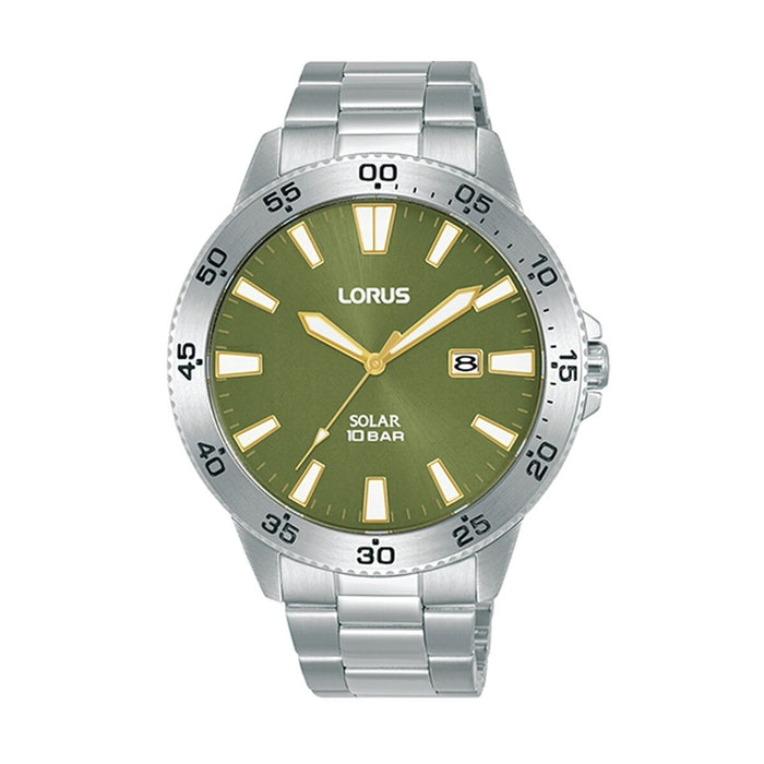 Ceas Bărbați Lorus RX343AX9 Verde Argintiu
