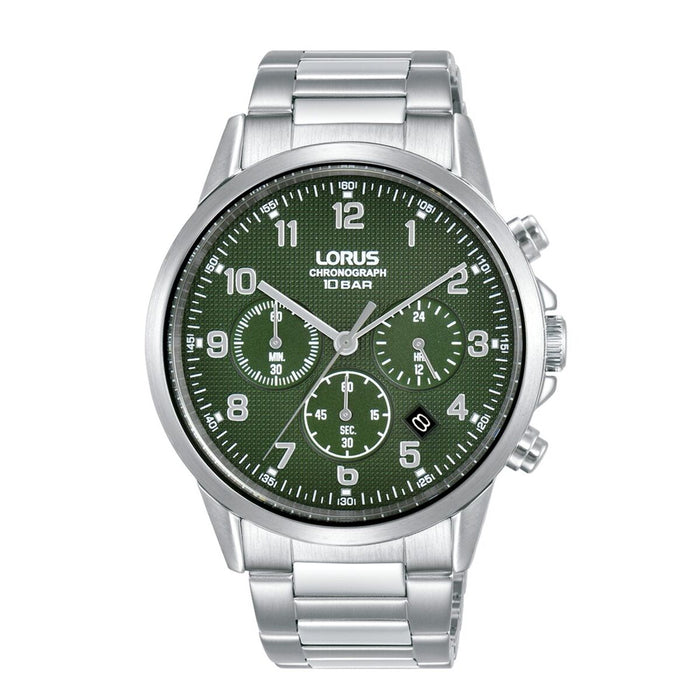 Ceas Bărbați Lorus RT315KX9 Verde Argintiu