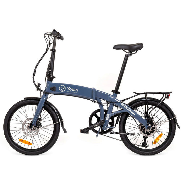 Bicicletă Electrică Youin You-Ride Barcelona 9600 mAh Gri Albastru 20" 250 W 25 km/h