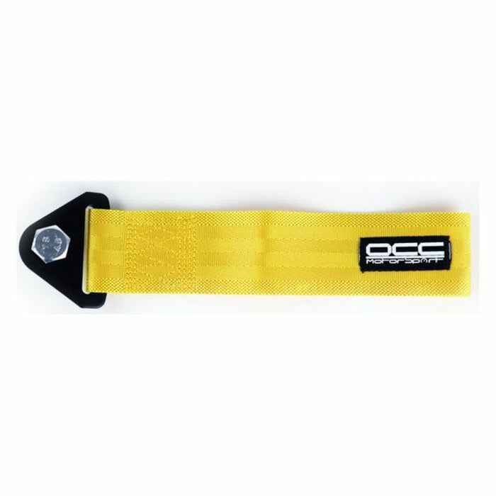 Bandă de tractare OCC Motorsport 3000 kg 15mm Galben