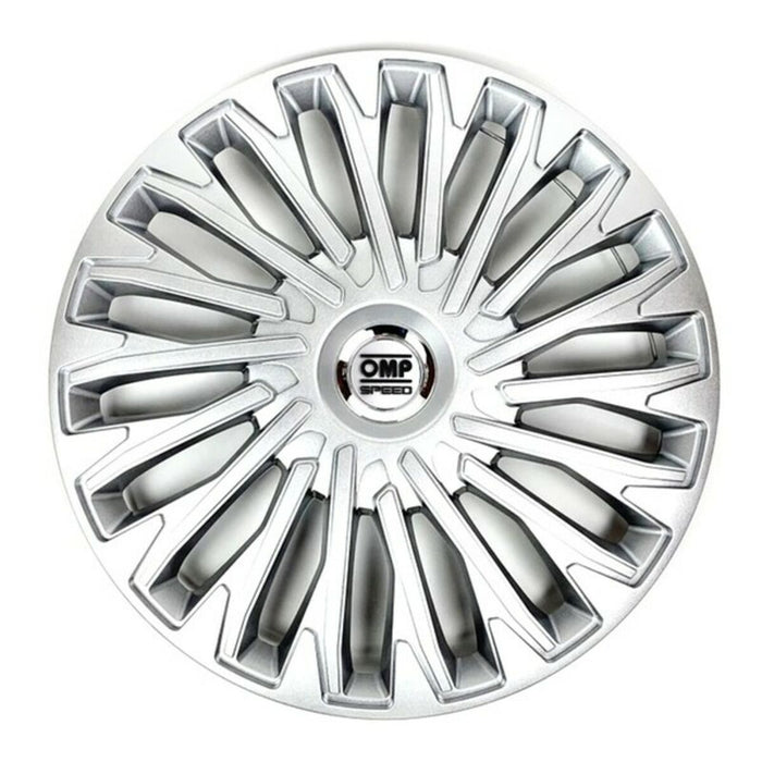 Capac de roată OMP Stinger Speed Argintiu 15" (4 uds)