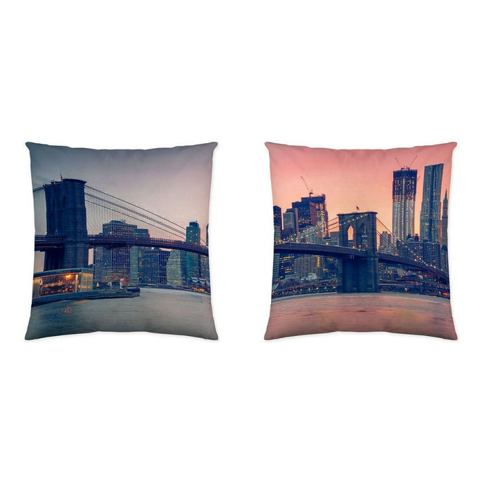 Husă de pernă de canapea Naturals BROOKLIN BRIDGE 1 Piese 50 x 50 cm