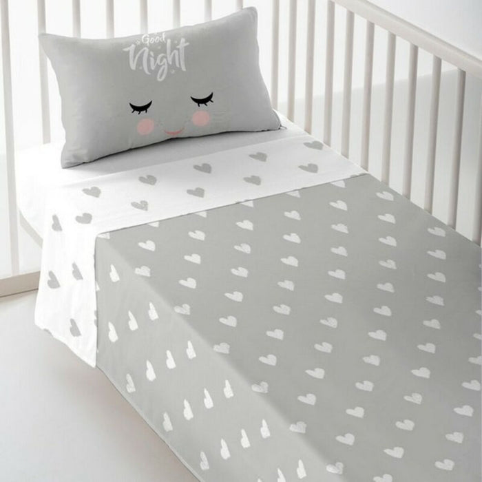 Set de cearșafuri pentru pat Cool Kids Hearts
