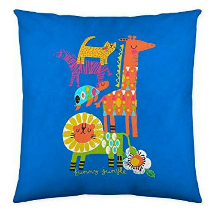 Husă de pernă de canapea Cool Kids Funny Jungle (50 x 50 cm)