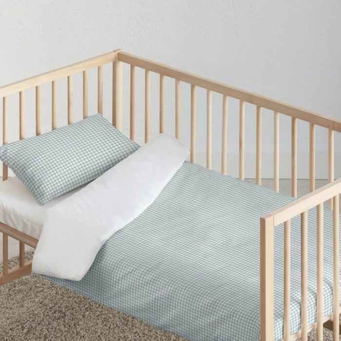 Husă de plapumă pentru pătuț Kids&Cotton Vichy 100 x 120 cm