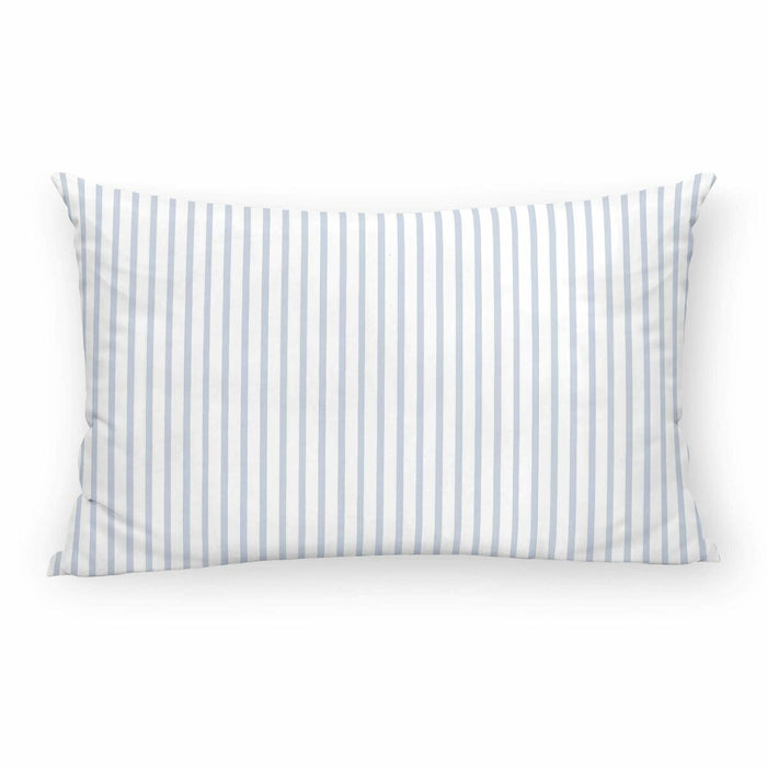 Husă de pernă de canapea Decolores Rayas Albastru 30 x 50 cm 100 % bumbac