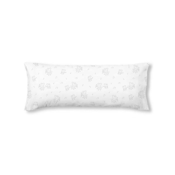 Față de pernă Peppa Pig Gri Multicolor 45 x 125 cm 100 % bumbac Bumbac