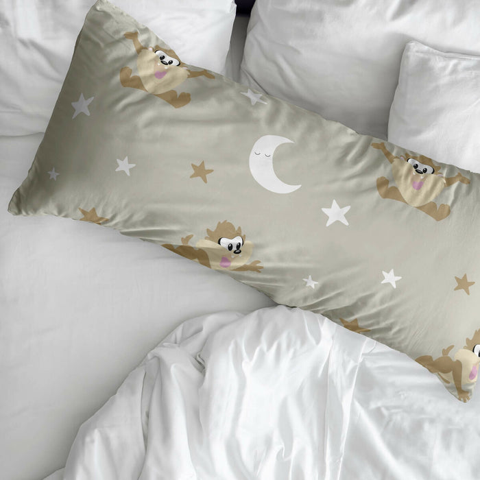Față de pernă Simply Taz Multicolor 45 x 110 cm 100 % bumbac