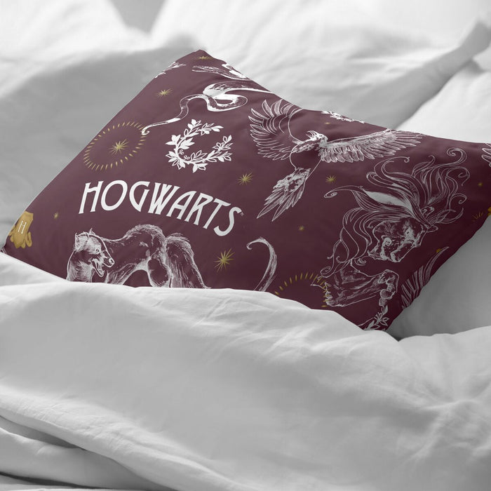Față de pernă Harry Potter Creatures Multicolor 45 x 110 cm 100 % bumbac