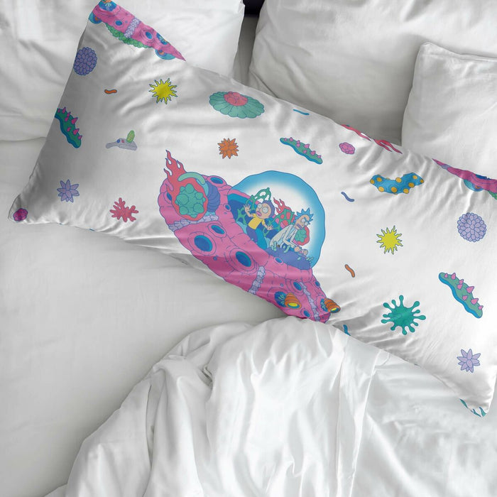 Față de pernă Rick and Morty Universe Multicolor 50 x 80 cm 45 x 110 cm 100 % bumbac