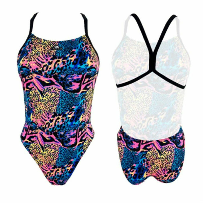 Costum de Baie Femei Turbo Turbo Energy Animal-Fluor Albastru